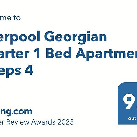 Liverpool Georgian Quarter 1 Bed Apartment Sleeps 4 Zewnętrze zdjęcie